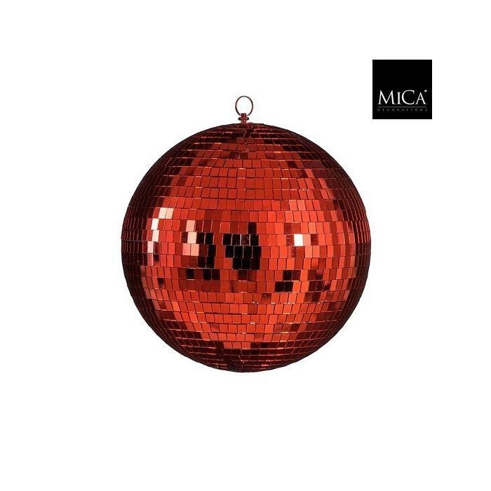 SFERA EFFETTO SPECCHIO ROSSO D.30